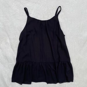 Kensie black flowy tank top.